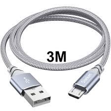 Câble Micro USB / USB 3m